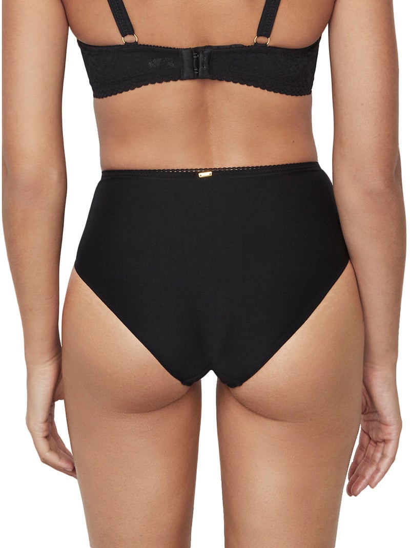 Slip met hoge taille malitzia Zwart - Kiabi