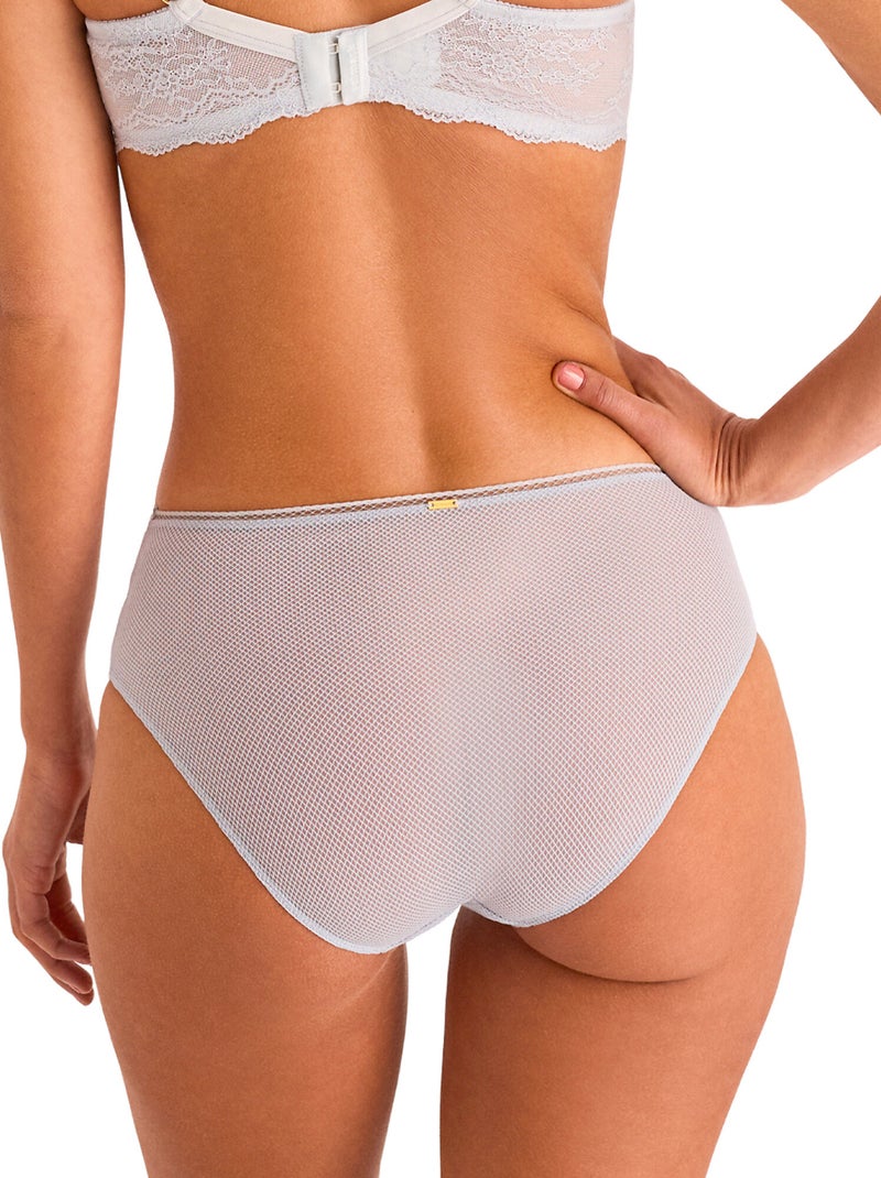 Slip met hoge taille manuela Grijs - Kiabi