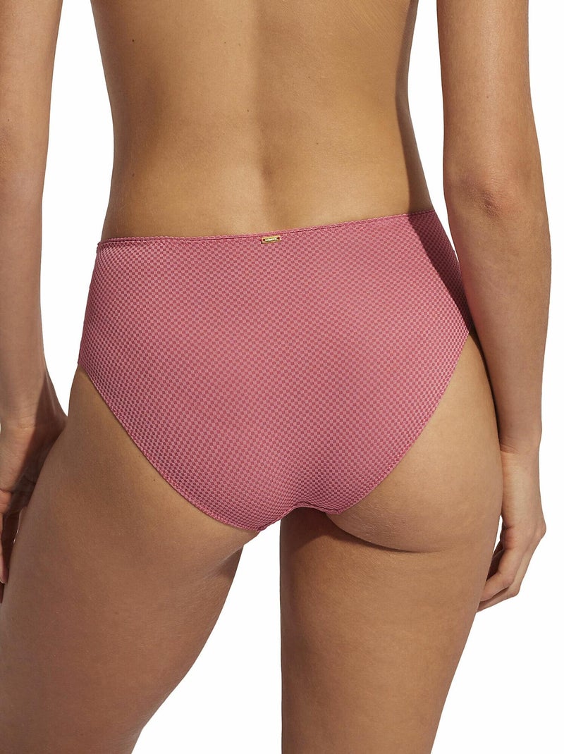 Slip met hoge taille matilda Roze - Kiabi