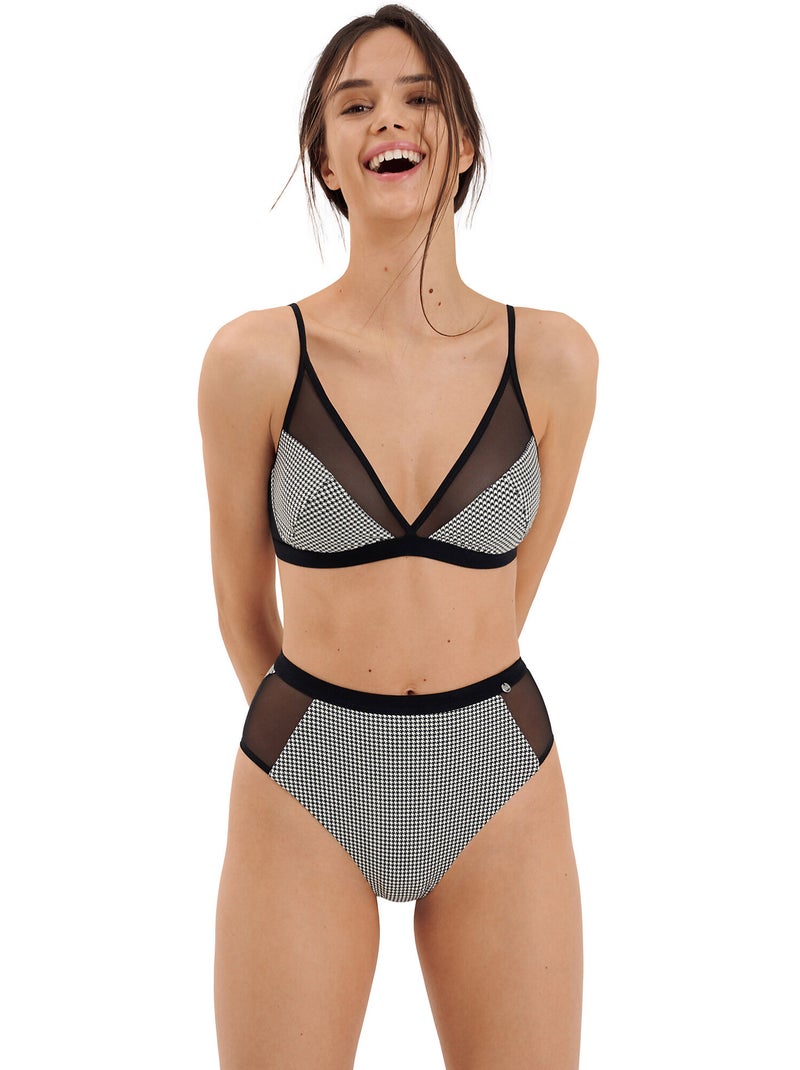 Slip met hoge taille mia Multicolor - Kiabi