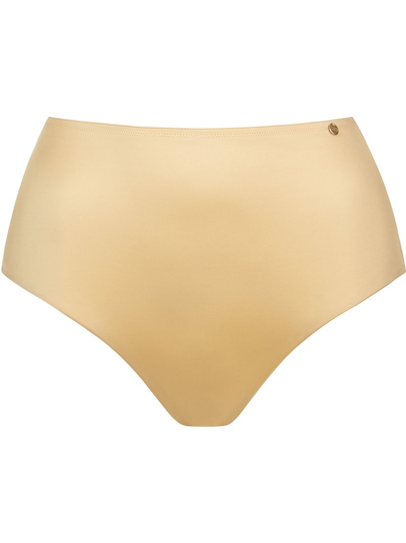 Slip met hoge taille naomi Geel - Kiabi