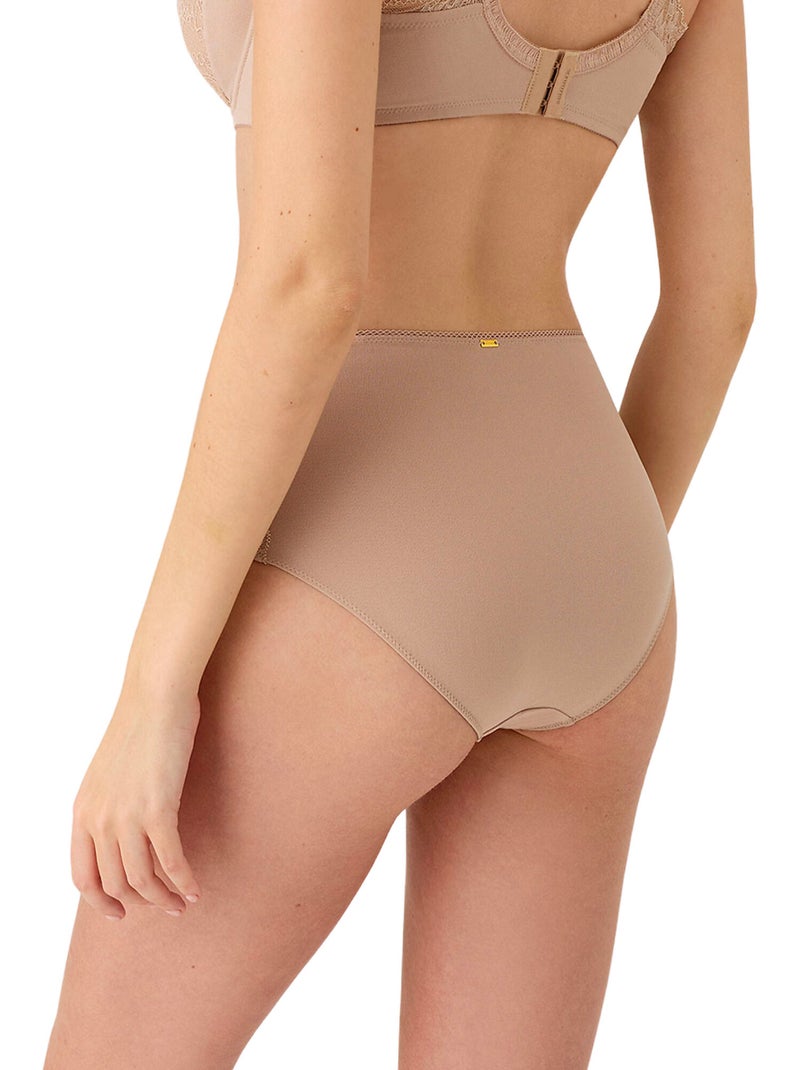 Slip met hoge taille renatta Beige - Kiabi