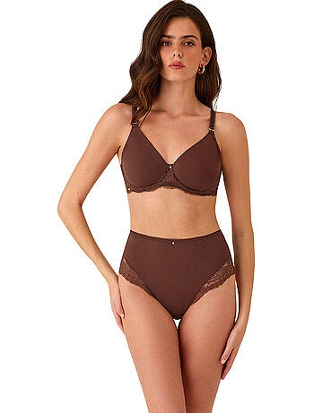 Slip met hoog middel en vormgevend effect renatta