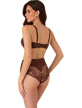 Slip met hoog middel en vormgevend effect renatta
