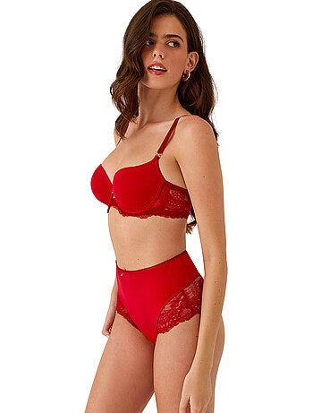 Slip met hoog middel en vormgevend effect renatta