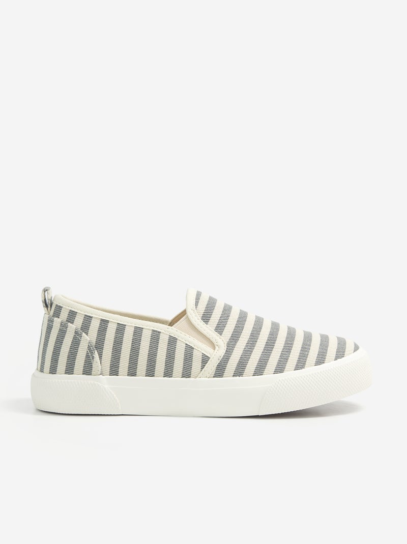 Slip-on sneakers Blauw - Kiabi