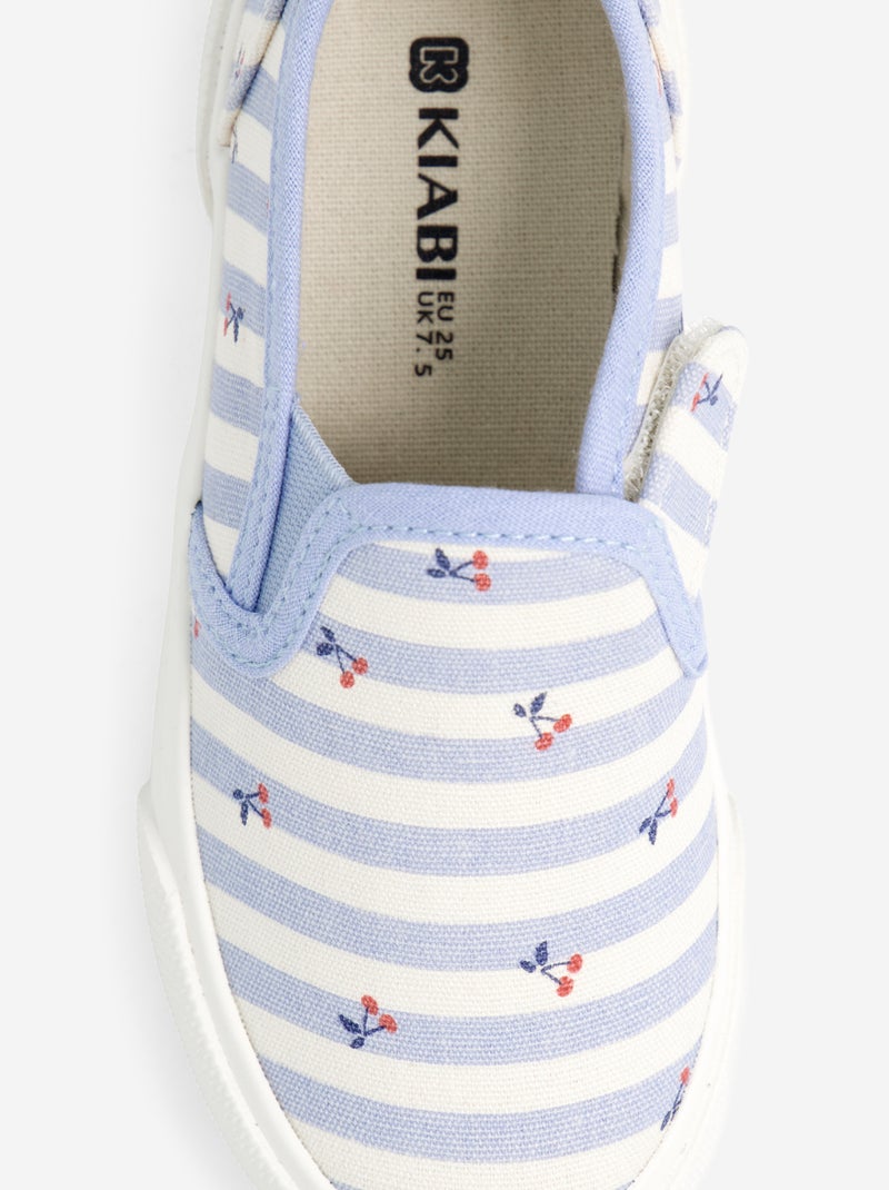 Slip-on sneakers Blauw - Kiabi