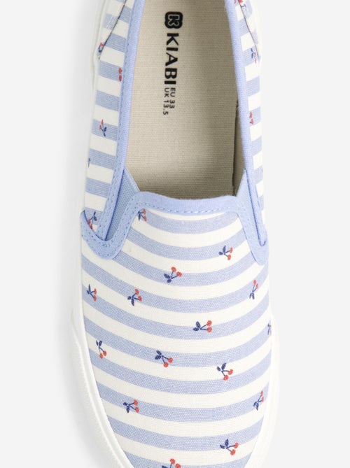 Slip-on sneakers met motief - Kiabi