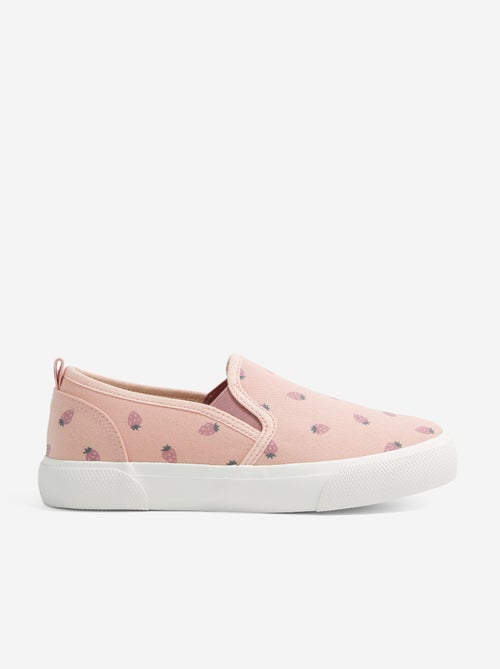 Slip-on sneakers met motief - Kiabi