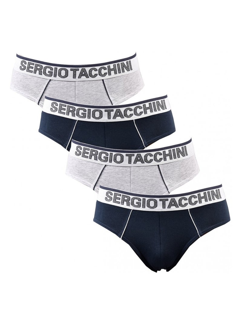 Slip SERGIO TACCHINI - Set van 4 Multicolor - Kiabi