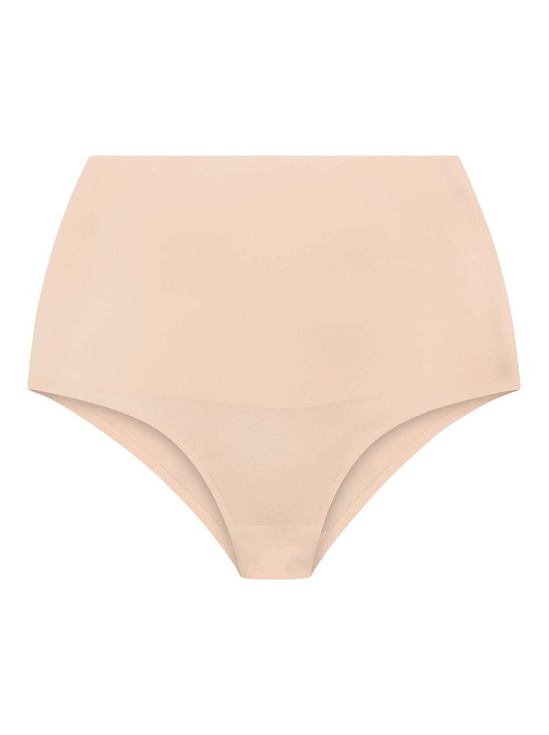 Slip shapewear taille haute gainée Beige - Kiabi