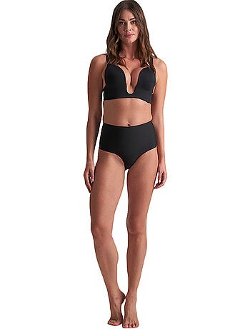 Slip shapewear taille haute gainée