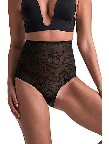 Slip shapewear taille ultra haute en dentelle lacy