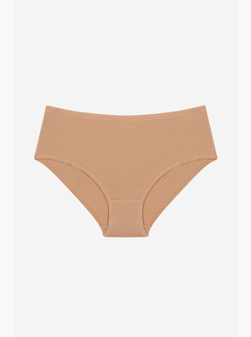 Slip taille haute fresh basic cover en coton penti - Kiabi Slip taille haute fresh basic cover en coton penti - Kiabi
