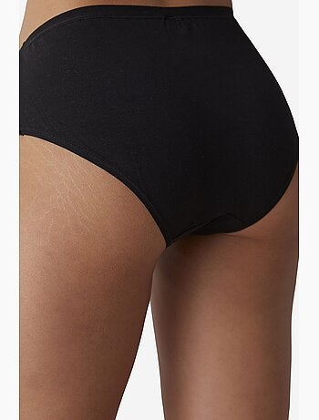 Slip taille haute fresh basic cover en coton penti