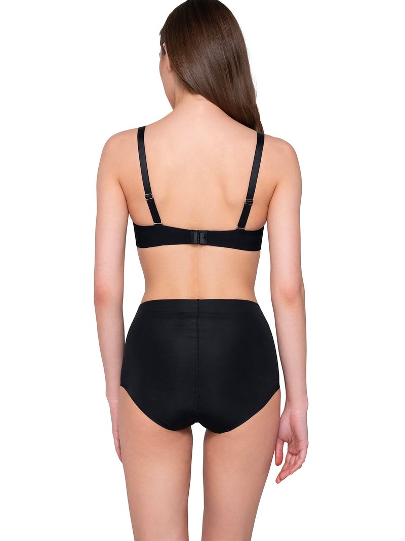 Slip taille haute gainant sculpt Noir - Kiabi