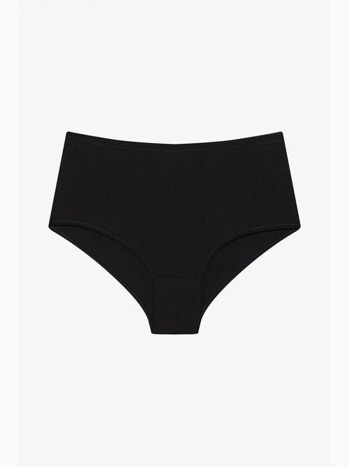 Slip taille haute lot de 3 penti - Kiabi Slip taille haute lot de 3 penti - Kiabi