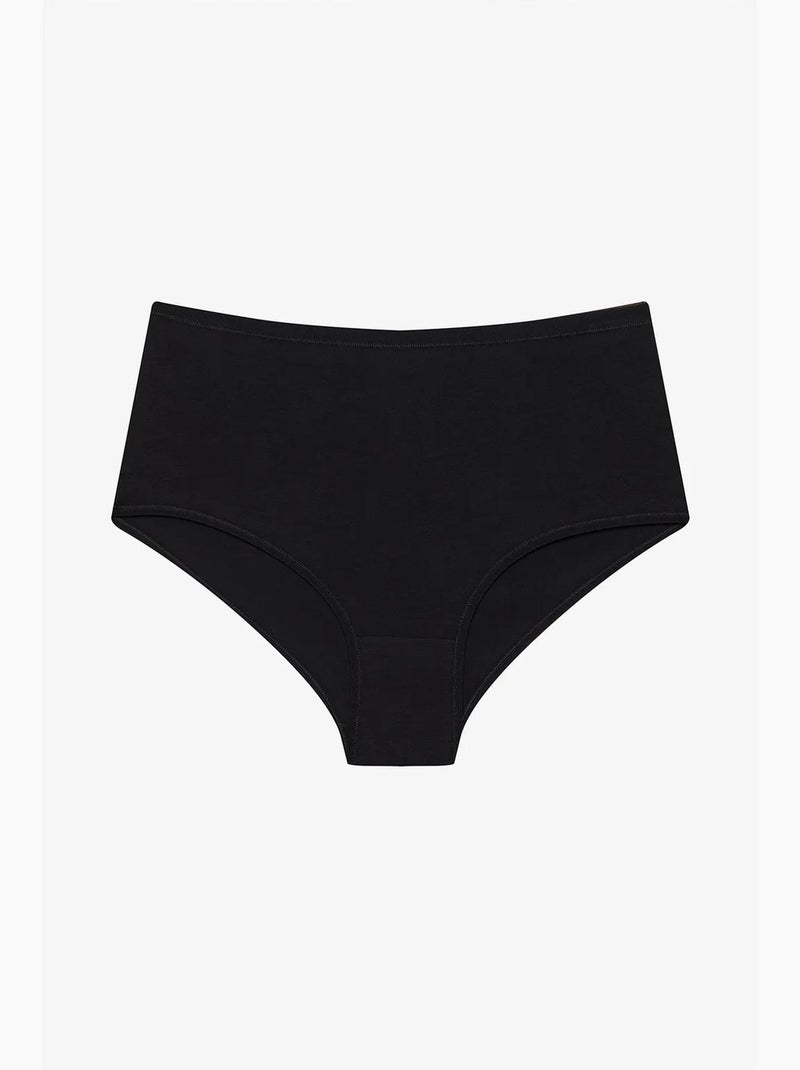 Slip taille haute lot de 3 penti Noir - Kiabi