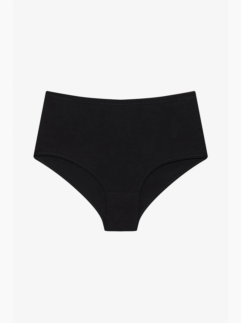Slip taille haute lot de 3 penti Noir - Kiabi