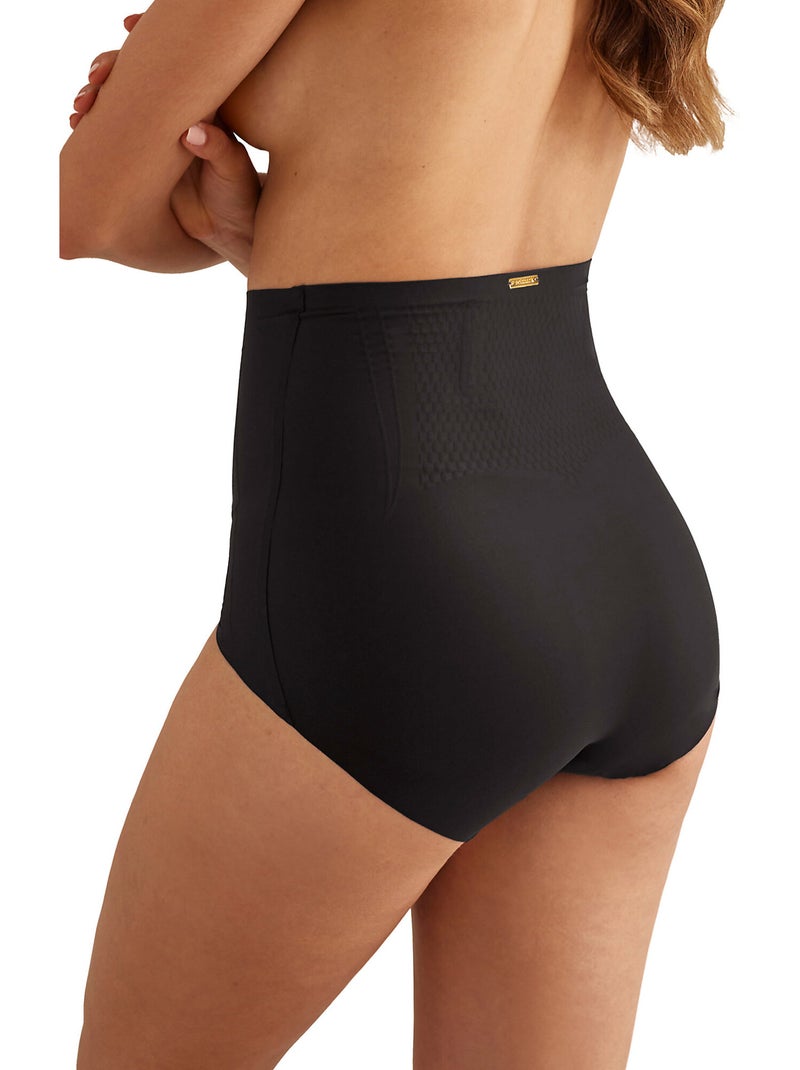 Slip taille haute maintien modelant gainant essential Noir - Kiabi