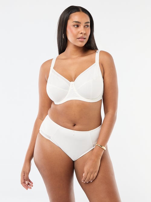 Slip van geribde microvezel - Kiabi