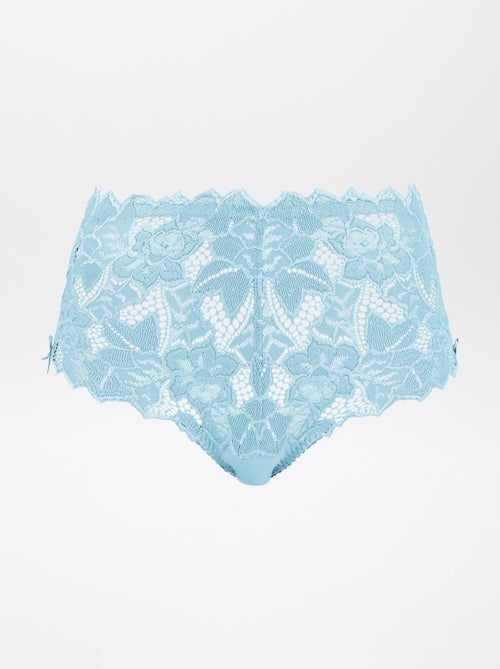 Slip van kant en microvezel 'Arum' 'Sans Complexe' - Kiabi