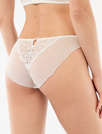 Slip van kant en plumetis