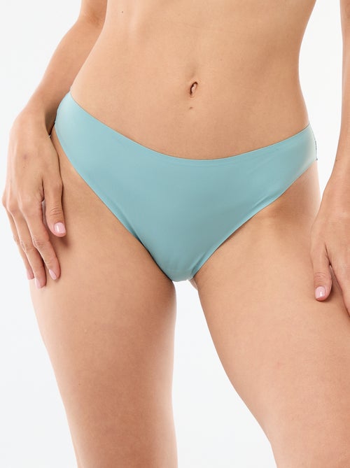 Slip van microvezel en kant - Kiabi