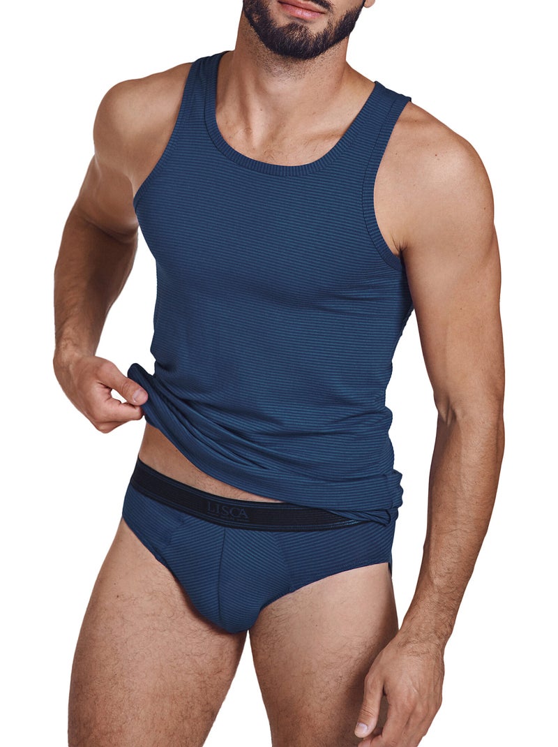 Slip zeus bleu Bleu - Kiabi