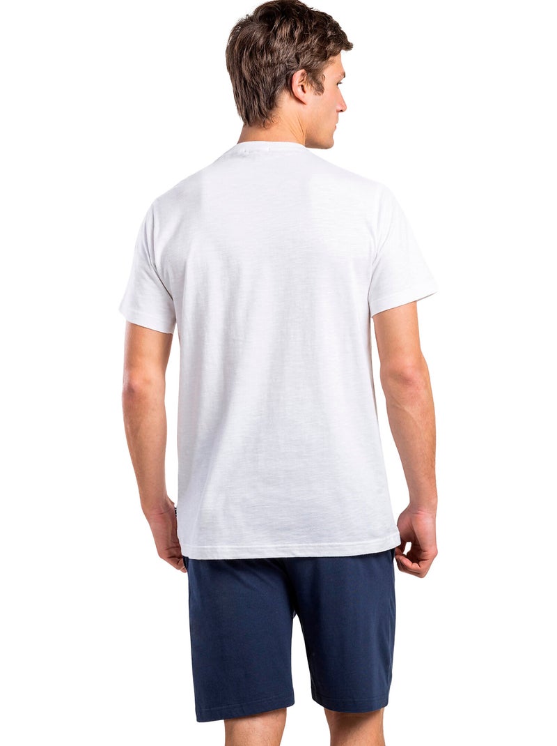 Slipe t-shirt pyjama bestuurder lois Wit - Kiabi