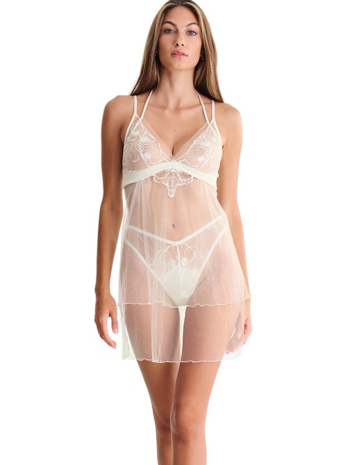Slipe transparante nachtpon miracle mariage - Kiabi Slipe transparante nachtpon miracle mariage - Kiabi