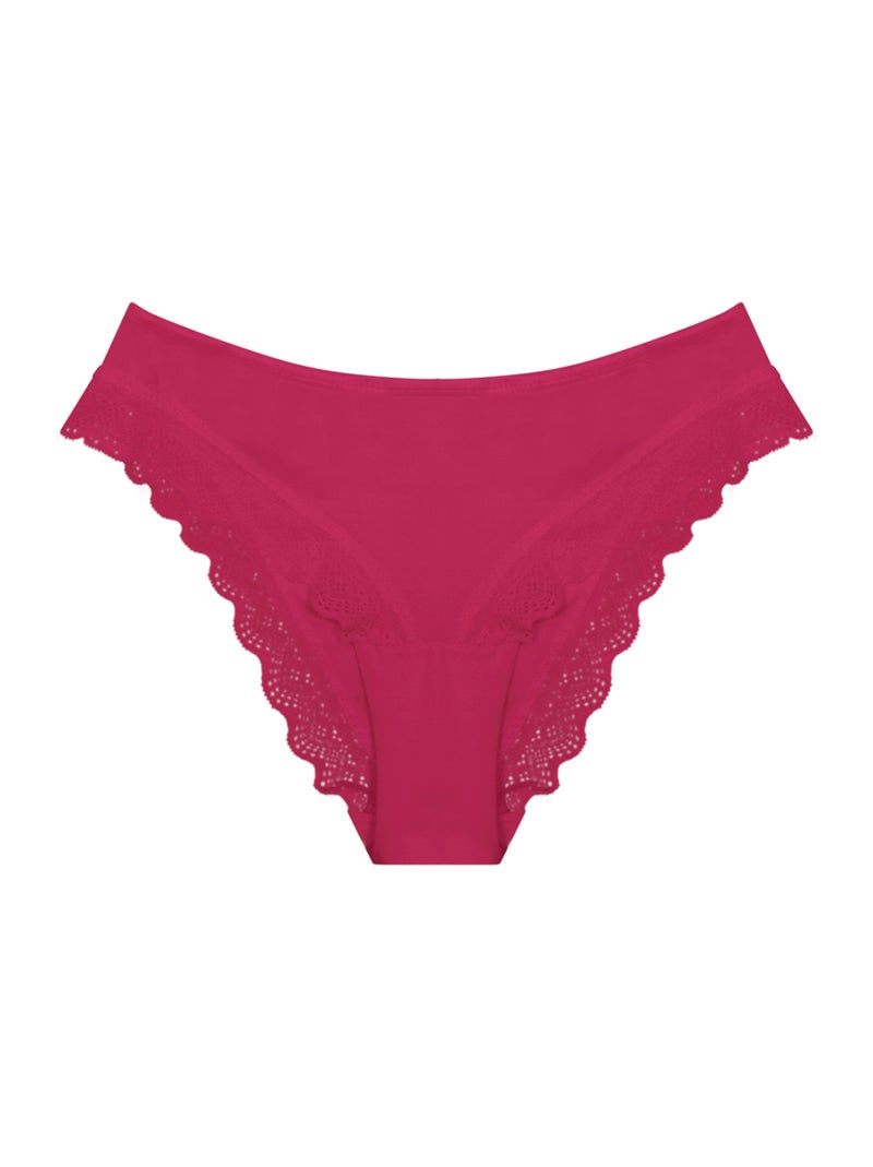 Slipje dames gloss athena Roze - Kiabi