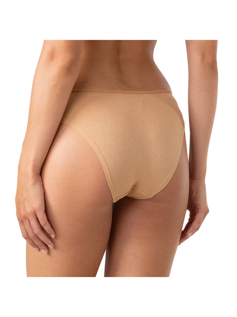 Slipje dames my crush athena Goudkleurig - Kiabi