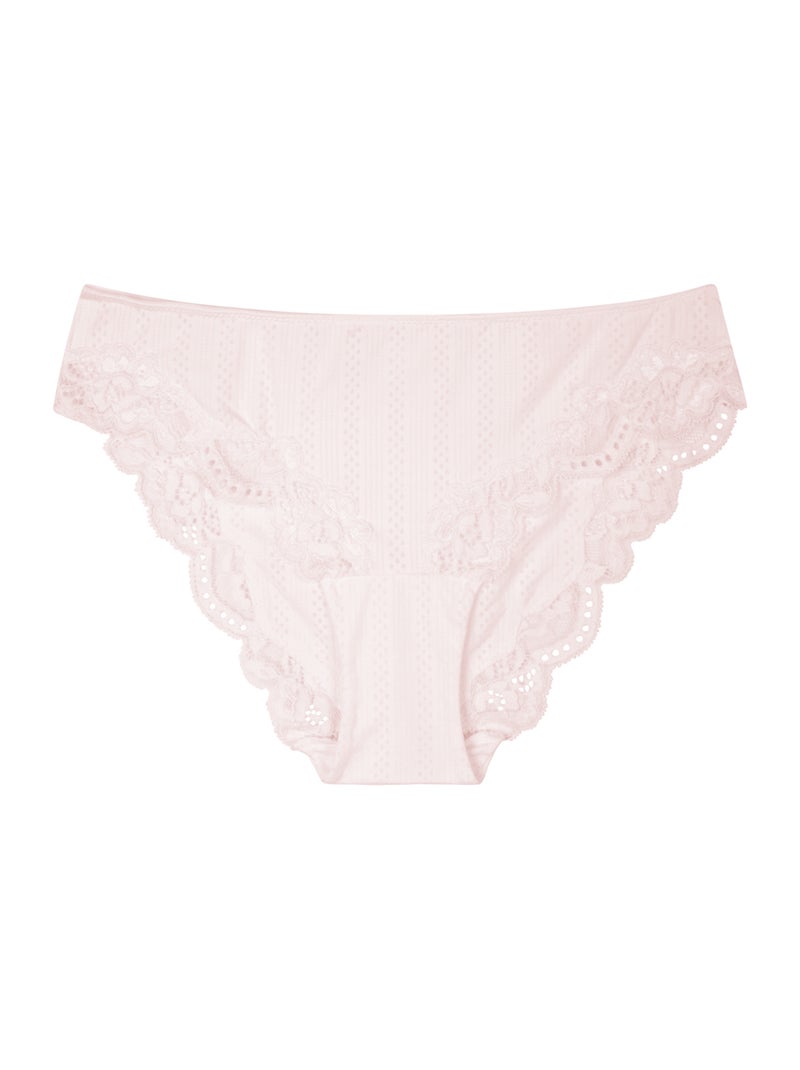 Slipje dames passionnée passio Roze - Kiabi