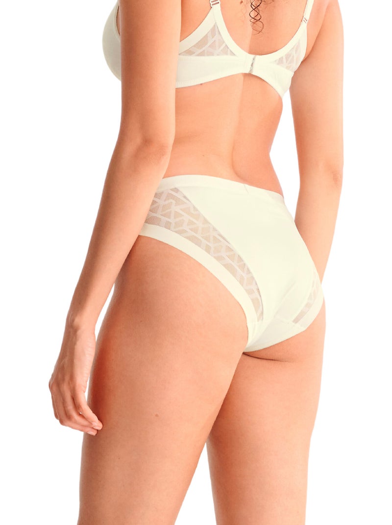 Slipjes opal Ecru - Kiabi