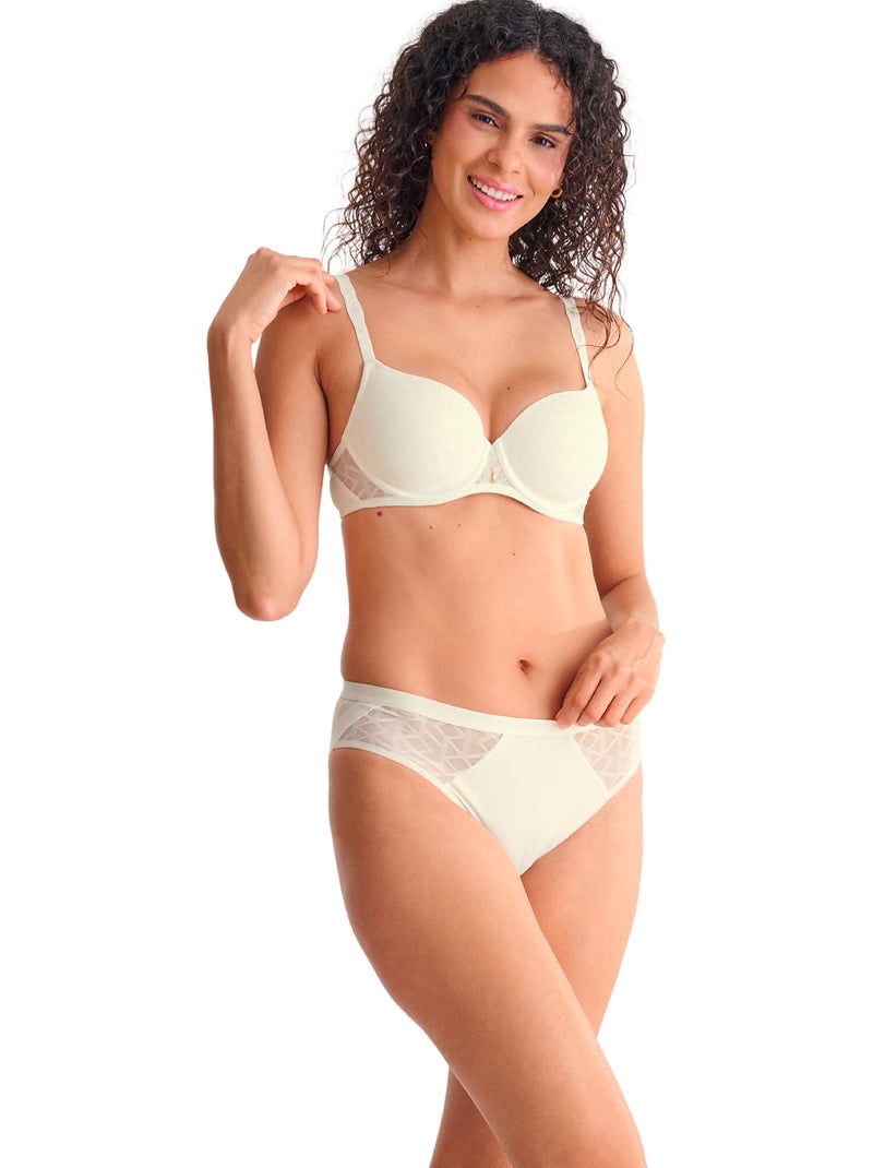 Slipjes opal Ecru - Kiabi