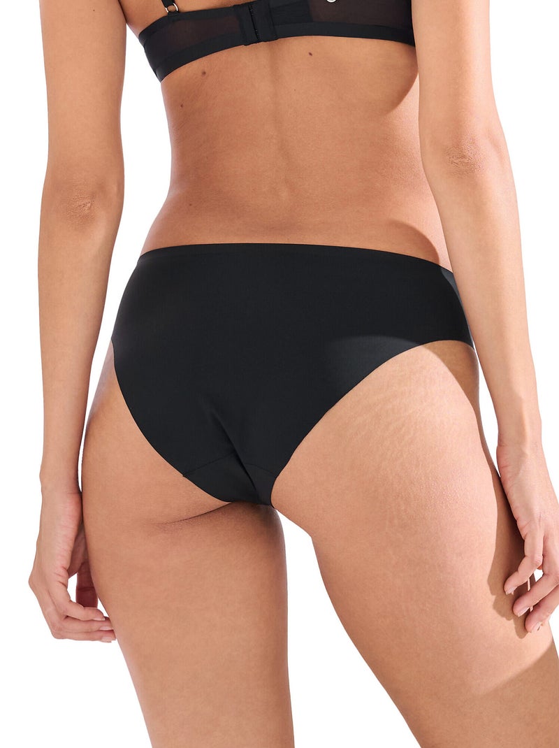 Slipjes paris Zwart - Kiabi
