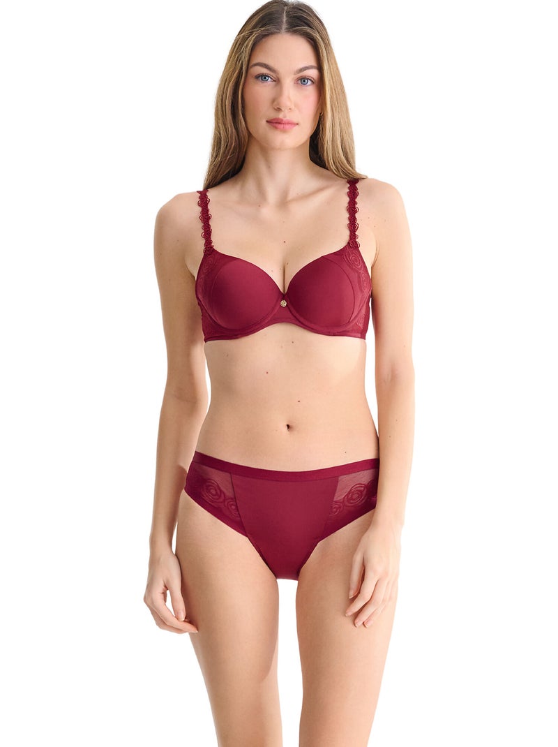 Slipjes ruby Rood - Kiabi