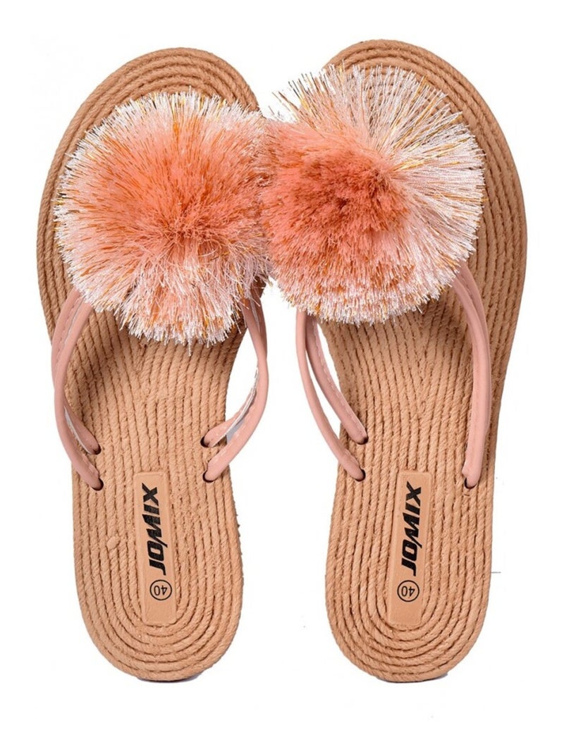 Slipper Dames PREMIUM Roze - Kiabi