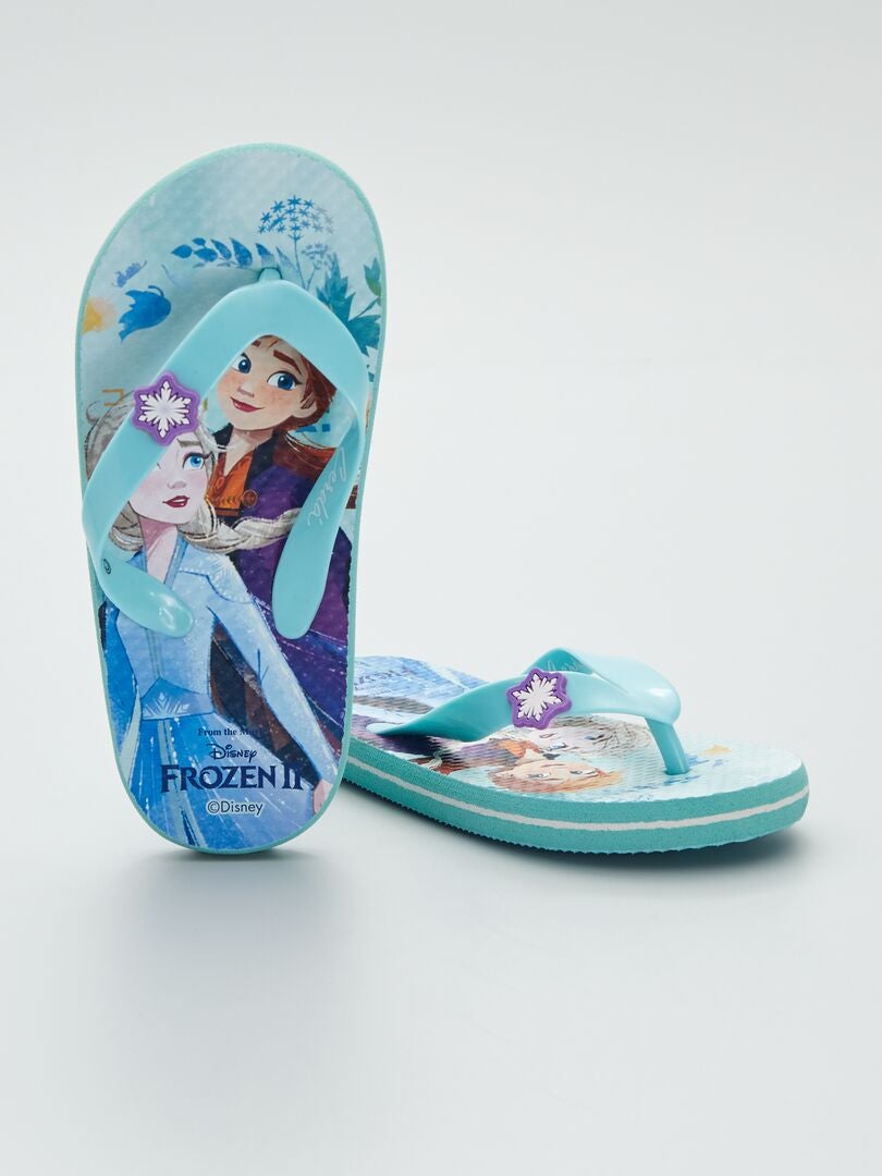 Slippers 'Frozen' 'Disney' blauw - Kiabi