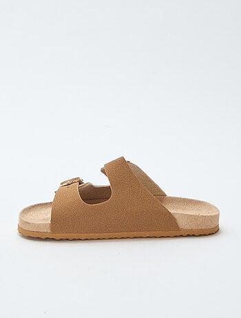 Slippers met dubbele band