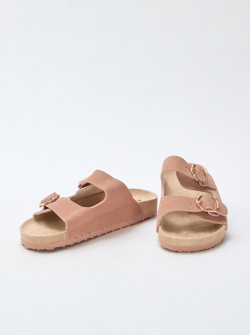 Slippers met dubbele band - Kiabi