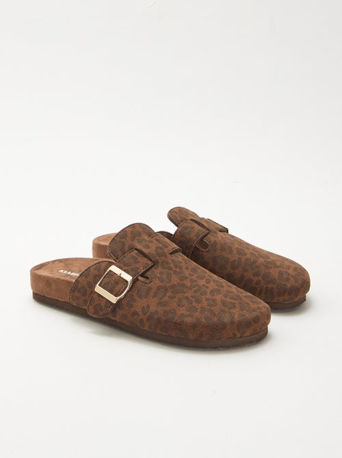 Slippers met open hiel - Kiabi