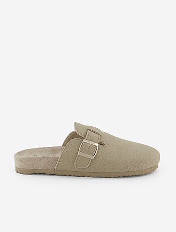 Slippers met open hiel