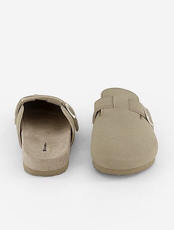 Slippers met open hiel