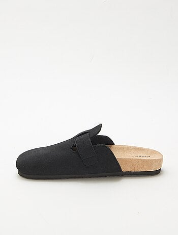 Slippers met open hiel