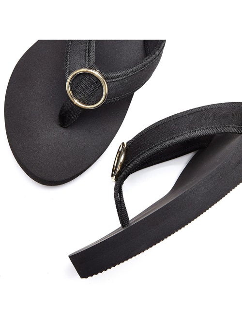 Slippers ring italy zwart - Kiabi Slippers ring italy zwart - Kiabi