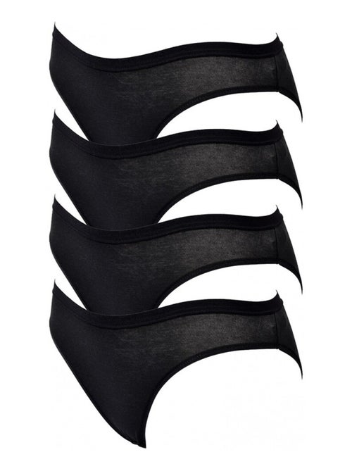 Slips Dames INFINITIF - Set van 4 - Kiabi Slips Dames INFINITIF - Set van 4 - Kiabi