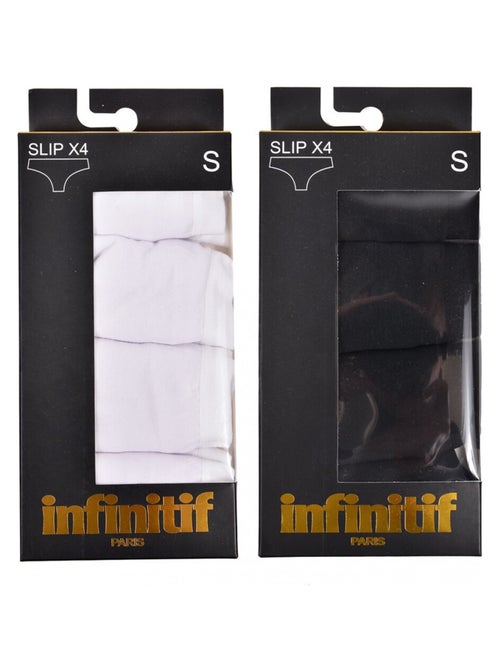 Slips Dames INFINITIF - Set van 8 - Kiabi Slips Dames INFINITIF - Set van 8 - Kiabi