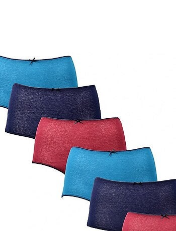 Slips dames MAXI TWINDAY fantasy - Set van 6